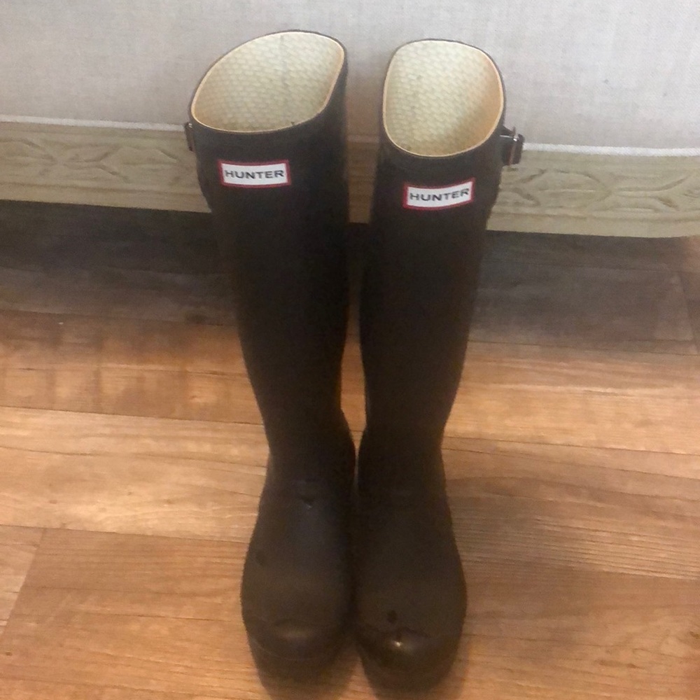 Hunter rain boots